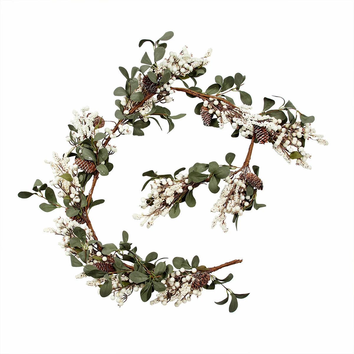 1.8m Outdoor Winter Berry Christmas Garland