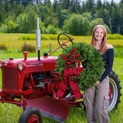 Christmas Heartland Home Wreath