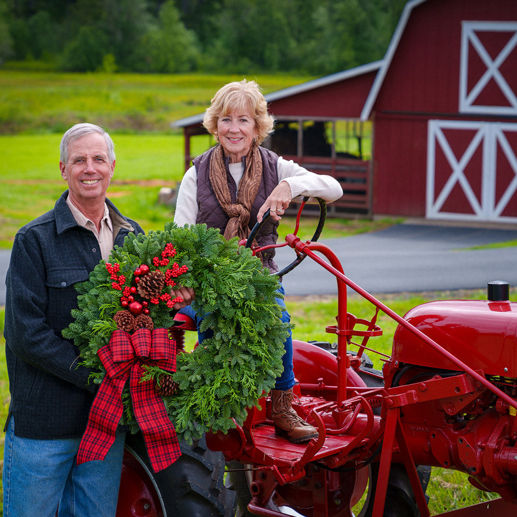 Christmas Heartland Home Wreath