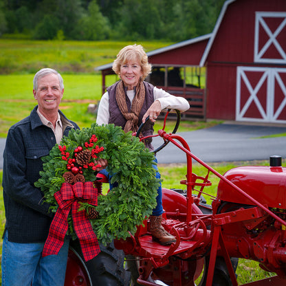 Christmas Heartland Home Wreath