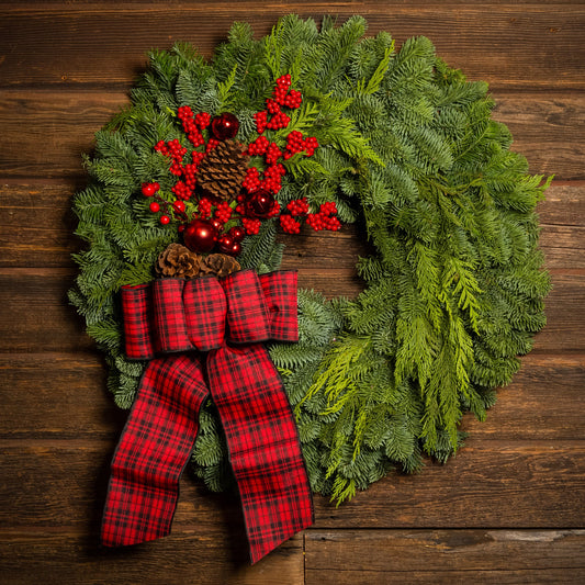 Christmas Heartland Home Wreath