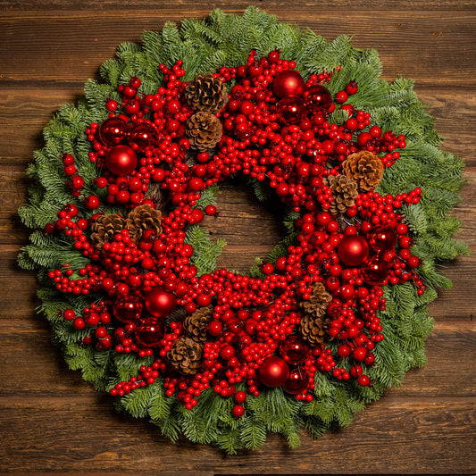 Christmas Pacific Pepperberry Wreath